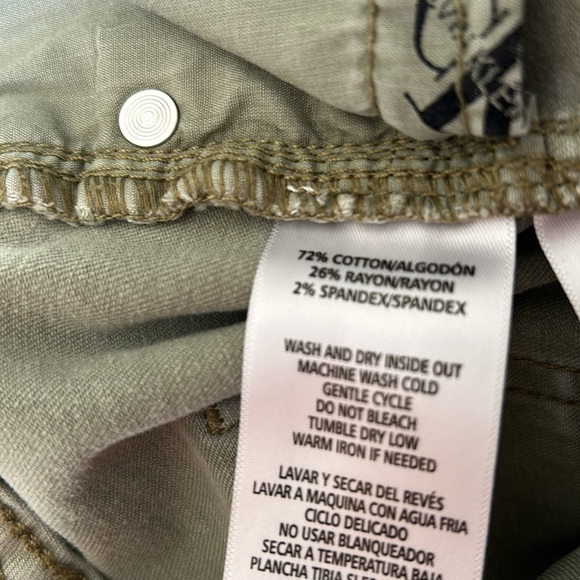 Women’s Calvin Klein Sage Green SkinnyJeans size 12 - Picture 7 of 7